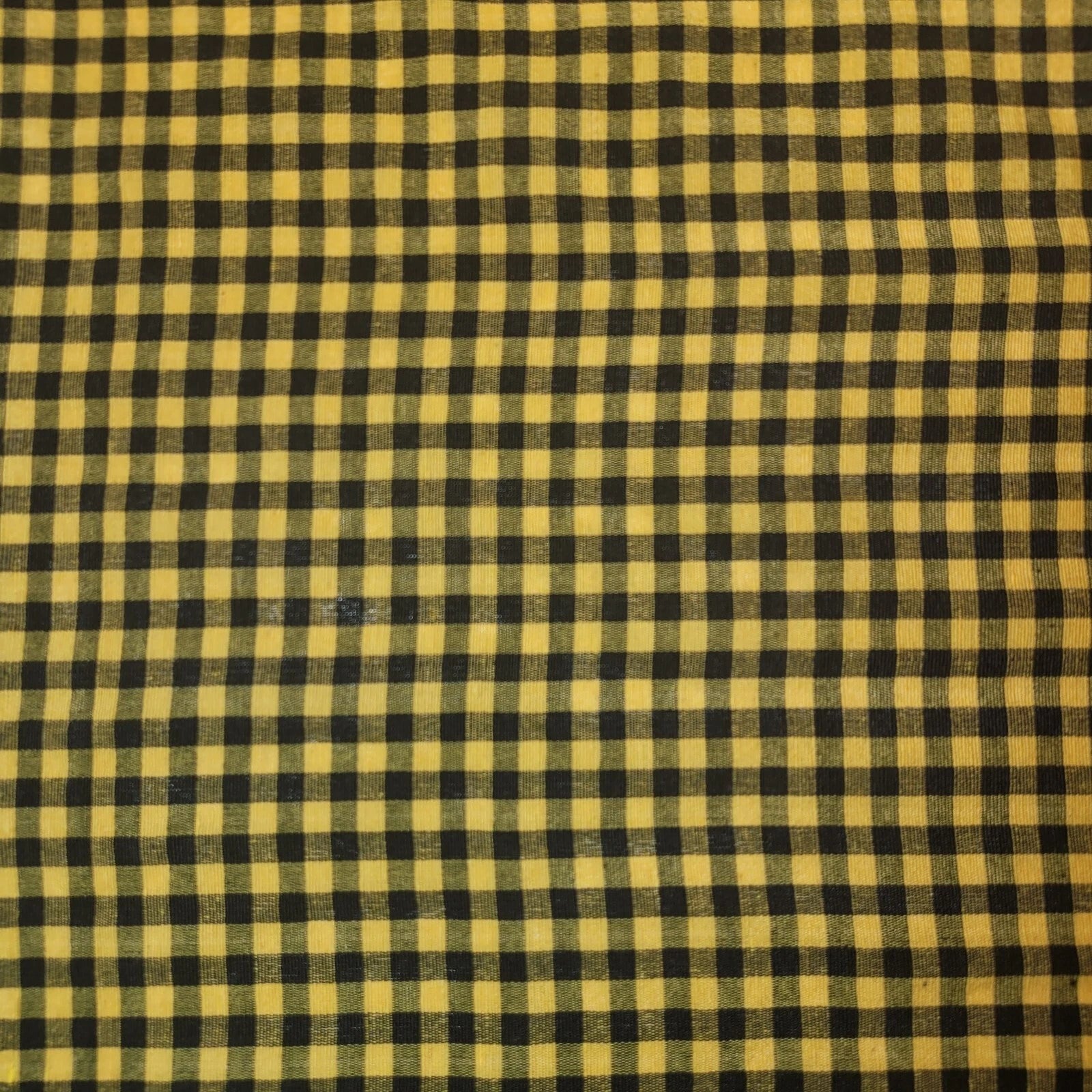 100% Cotton Gingham 1/8" Check Plaid Fabric | Parna Patka Dastaar Cloth for Sewing & Crafts – 23 Meter Roll