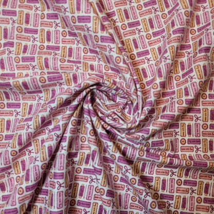 100% Cotton Quilting Fabric | Floral Dress, Craft, Costume & Patchwork Material – 44" (112cm) Wide – Sold by the Metre