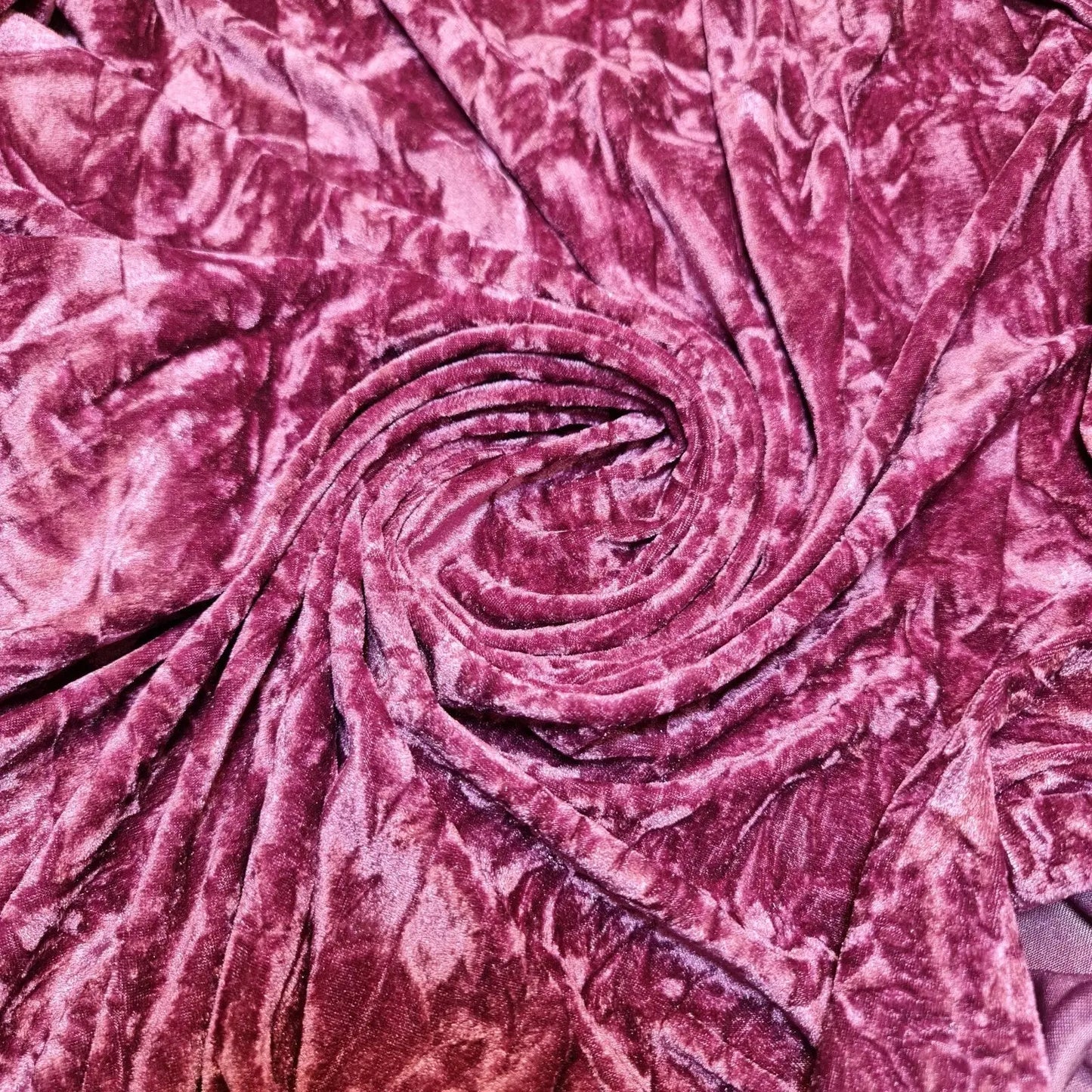 Premium Marble Crushed Velvet Fabric | 58" (147cm) Wide Solid Colours Medium-Weight Stretch Material – Sold by the Metre