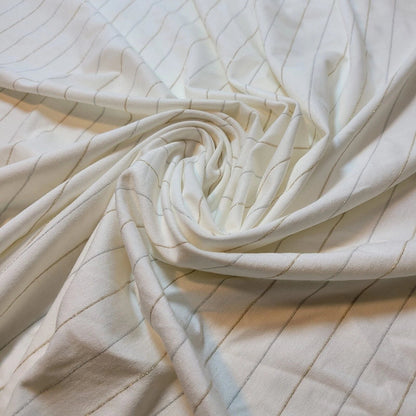 Cotton & Viscose Jersey Stretch Knit Fabric | Plain Solid & Printed Variants, 58" (147cm) Wide Soft Apparel & Craft Material – Sold by the Metre