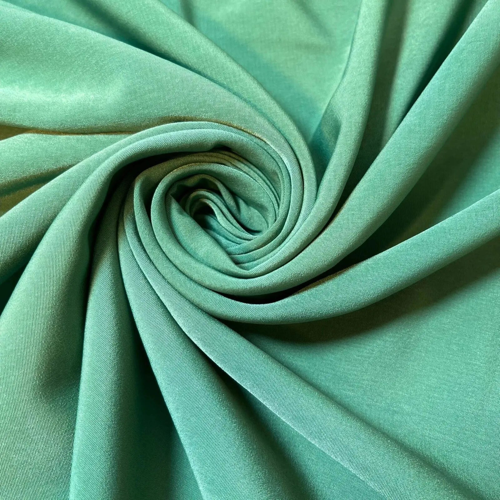 Plain American Crepe Powder Touch Polyester Fabric | 44" (112cm) Wide Dressmaking, Craft & Lining Material – Sold by the Metre