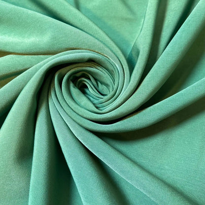 Plain American Crepe Powder Touch Polyester Fabric | 44" (112cm) Wide Dressmaking, Craft & Lining Material – Sold by the Metre