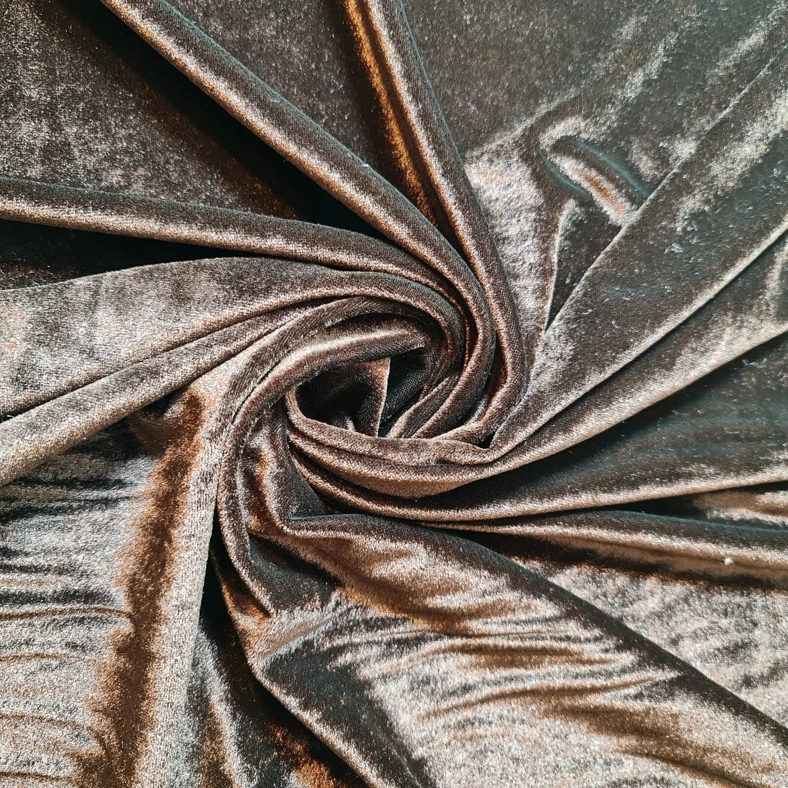 Plain Velvet Fabric – Soft Stretch Velour 147cm (58") Wide by the Metre