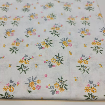 100% Cotton Printed Fabric | Leopard, Ditsy, Vintage, Polka & Rose Floral Designs – 44" (112cm) Wide Soft Dressmaking & Craft Material – Sold by the Metre