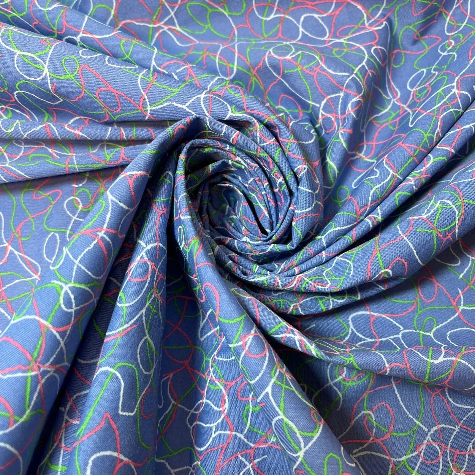 100% Cotton Vintage Floral Fabric | 44