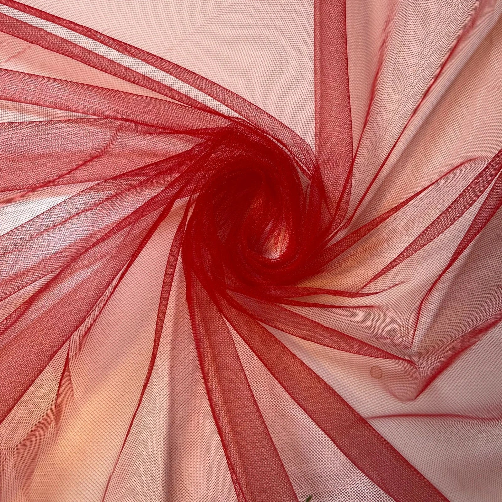 Premium Soft Plain Sheer Tulle Net Fabric | 58