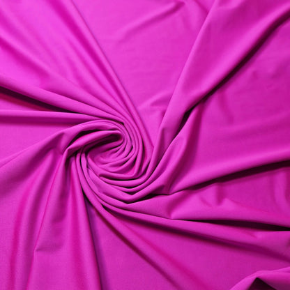 Plain Solid ITY Jersey Fabric | 58" (147cm) Wide Nylon Lycra 4-Way Stretch Spandex Dress & Swim Material – Sold by the Metre