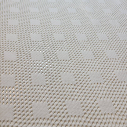 Floral Bridal Lace Fabric – 58" Wide Polyester Mesh & Elastane Blend Dress Material by the Meter