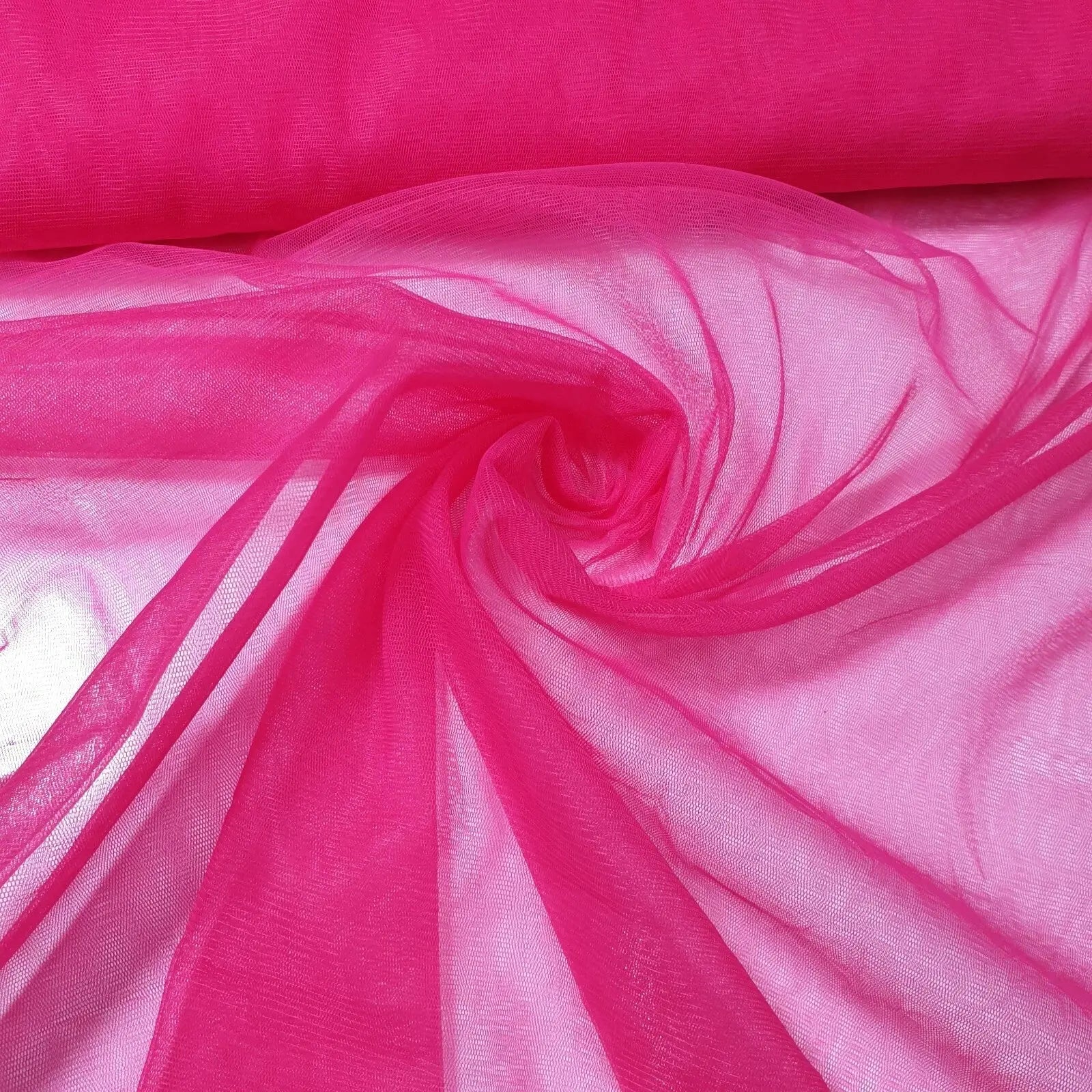 Premium Soft Plain Sheer Tulle Net Fabric | 58" (147cm) Wide for Tutu, Fairy Veil & Bridal Craft Projects – Sold by the Metre