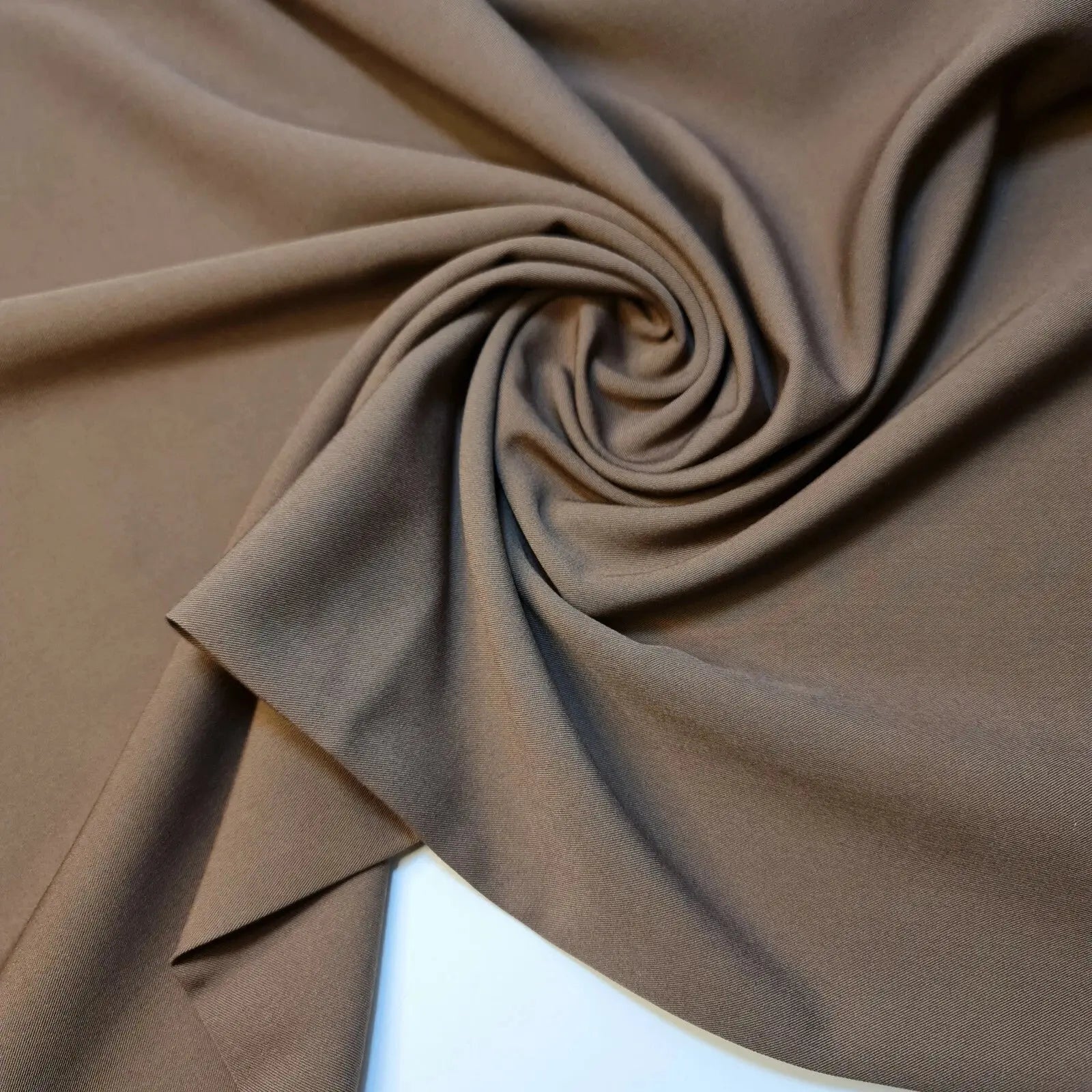 Plain Peach Skin Powder Touch Fabric | 58" (147cm) Wide Soft Drape Dressmaking Material – Sold by the Metre