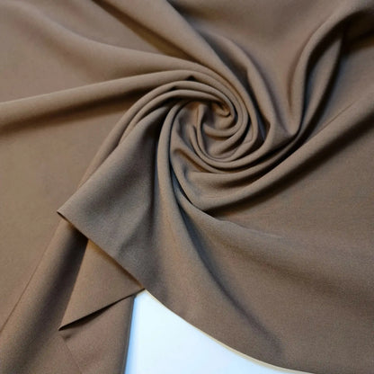 Plain Peach Skin Powder Touch Fabric | 58" (147cm) Wide Soft Drape Dressmaking Material – Sold by the Metre