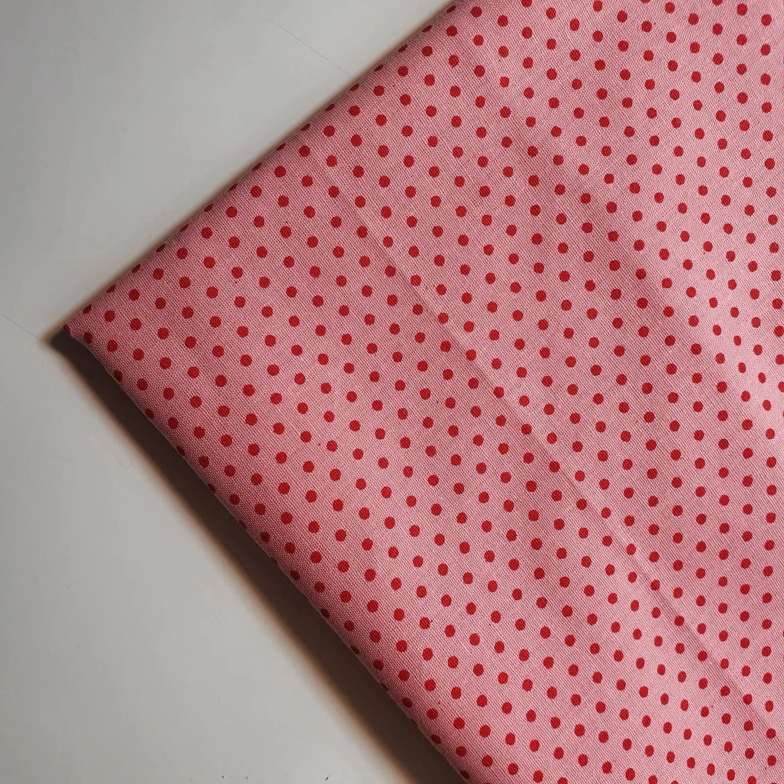 Pea Pin Spot Polka 100% Cotton Lawn Fabric | 44