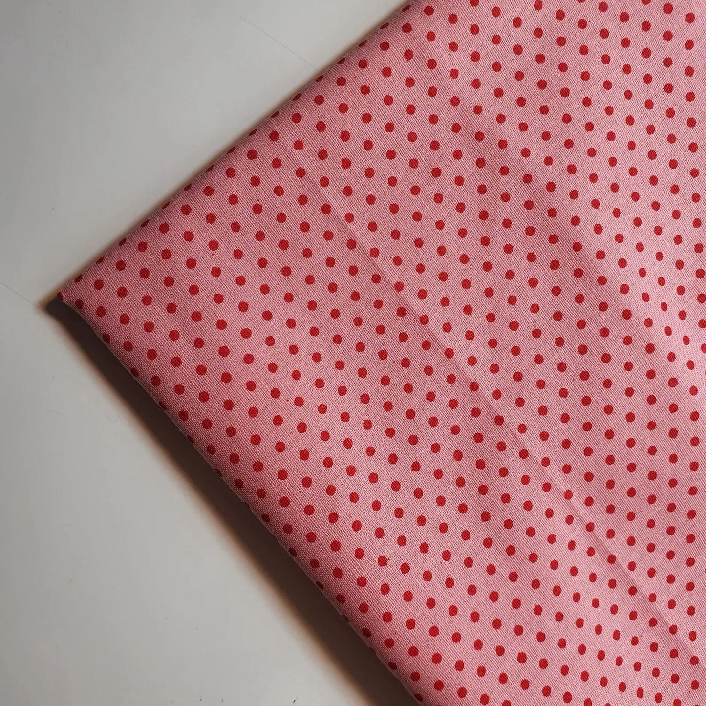 Pea Pin Spot Polka 100% Cotton Lawn Fabric | 44" (112cm) Wide Soft Dressmaking, Quilting & Craft Material – Sold by the Metre
