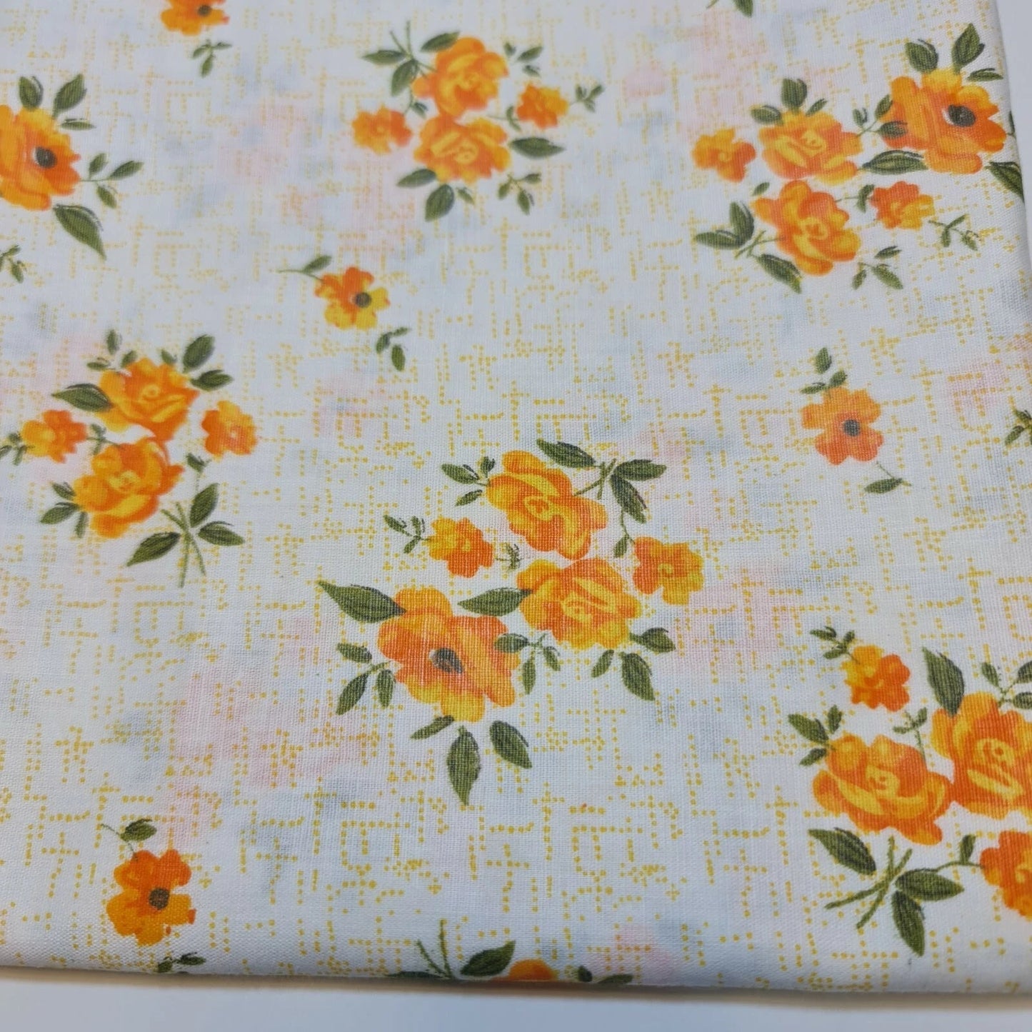 100% Cotton Printed Fabric | Leopard, Ditsy, Vintage, Polka & Rose Floral Designs – 44" (112cm) Wide Soft Dressmaking & Craft Material – Sold by the Metre