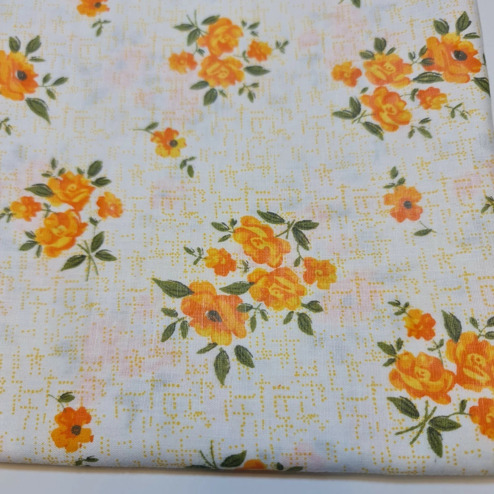 100% Cotton Printed Fabric | Leopard, Ditsy, Vintage, Polka & Rose Floral Designs – 44" (112cm) Wide Soft Dressmaking & Craft Material – Sold by the Metre