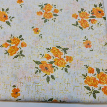 100% Cotton Printed Fabric | Leopard, Ditsy, Vintage, Polka & Rose Floral Designs – 44" (112cm) Wide Soft Dressmaking & Craft Material – Sold by the Metre