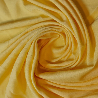 High Quality Poly Viscose Cotton Plain Fabric – 58" Wide Non-Stretch Dressmaking & Craft Material by the Metre