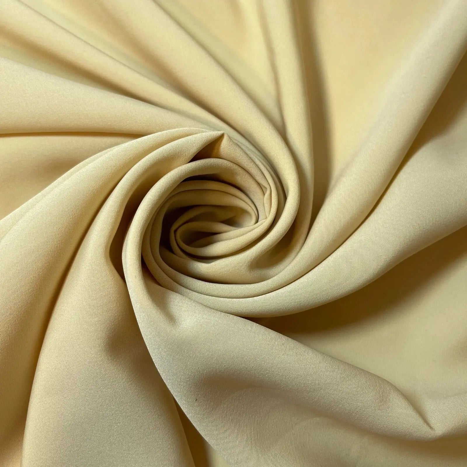Plain American Crepe Powder Touch Polyester Fabric | 44" (112cm) Wide Dressmaking, Craft & Lining Material – Sold by the Metre