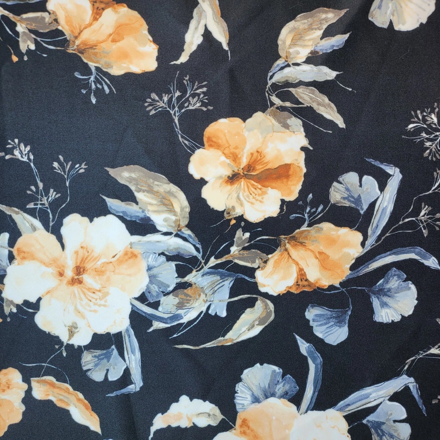 Scuba & Scuba Crepe Jersey Stretch Fabric | Printed Dress & Craft Material – Tartan, Floral, Paisley, Novelty Designs