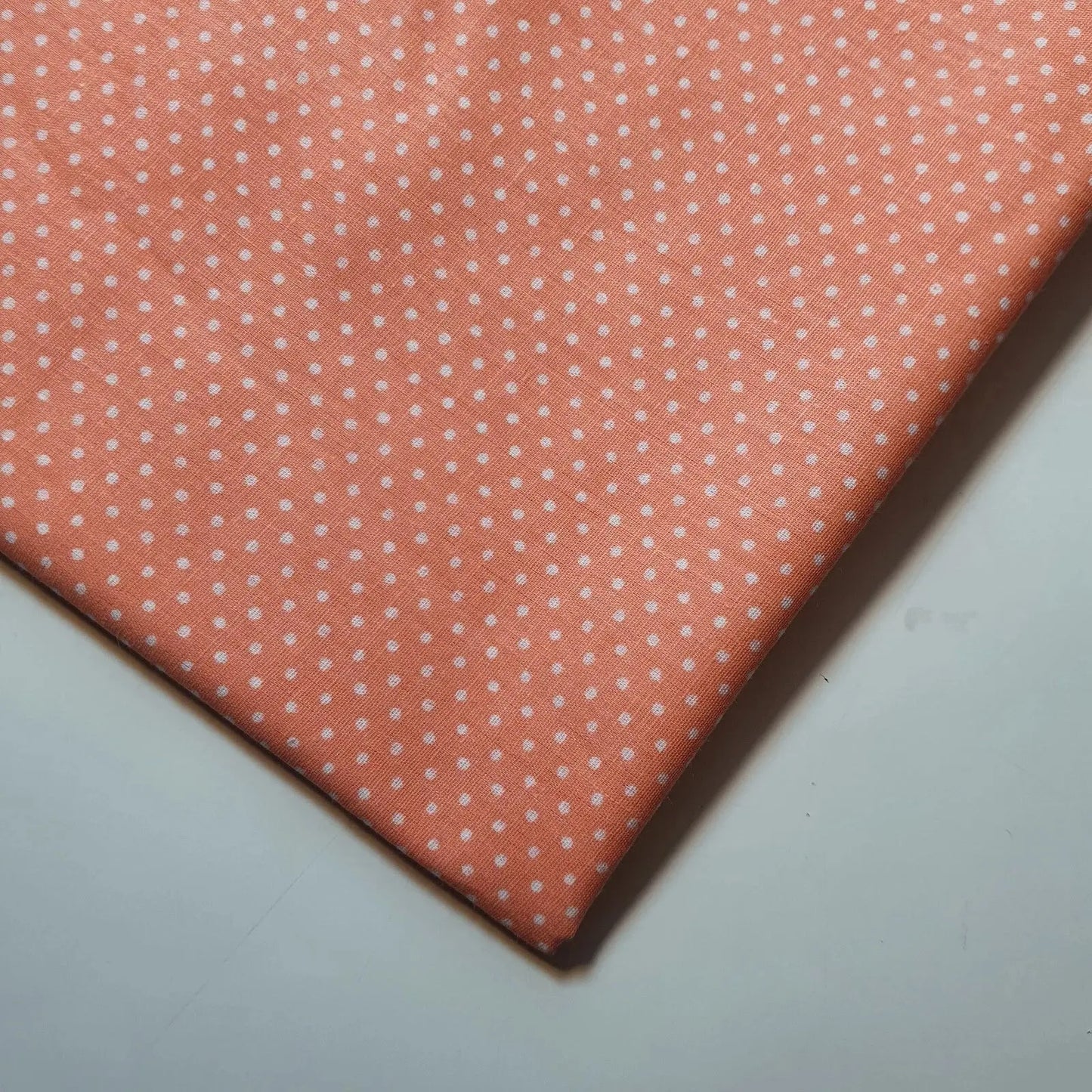 Pea Pin Spot Polka 100% Cotton Lawn Fabric | 44" (112cm) Wide Soft Dressmaking, Quilting & Craft Material – Sold by the Metre