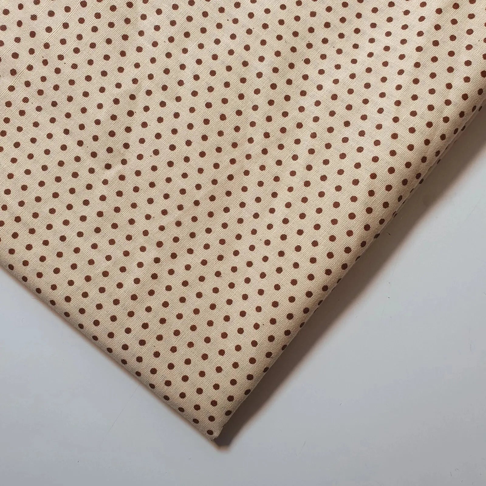Pea Pin Spot Polka 100% Cotton Lawn Fabric | 44" (112cm) Wide Soft Dressmaking, Quilting & Craft Material – Sold by the Metre