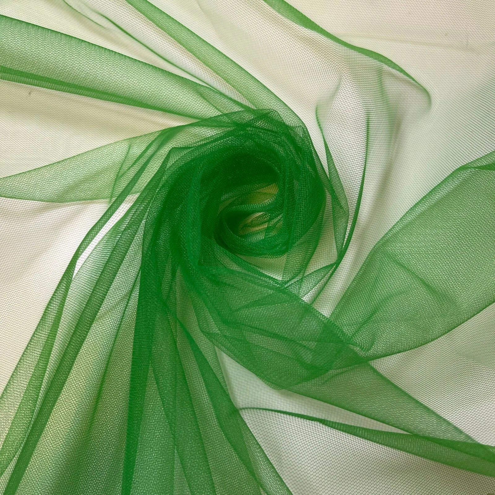 Premium Soft Plain Sheer Tulle Net Fabric | 58