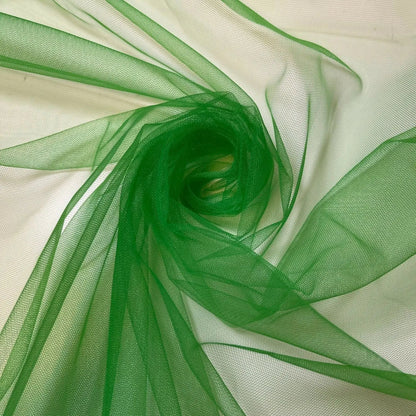 Premium Soft Plain Sheer Tulle Net Fabric | 58" (147cm) Wide for Tutu, Fairy Veil & Bridal Craft Projects – Sold by the Metre