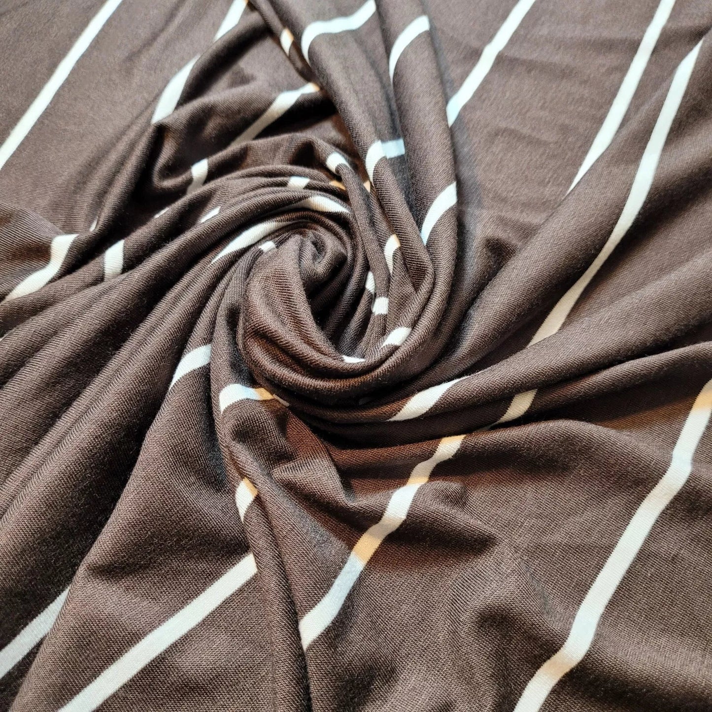 Cotton & Viscose Jersey Stretch Knit Fabric | Plain Solid & Printed Variants, 58" (147cm) Wide Soft Apparel & Craft Material – Sold by the Metre