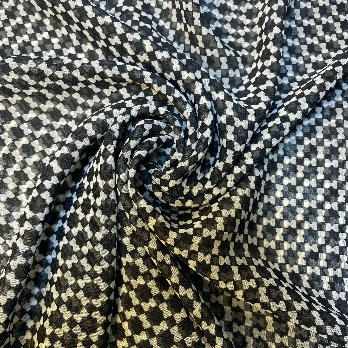 Floral, Animal & Paisley Printed Fabric | 58" (147cm) Wide Georgette, Chiffon & Crepe Dressmaking Material – Sold by the Metre