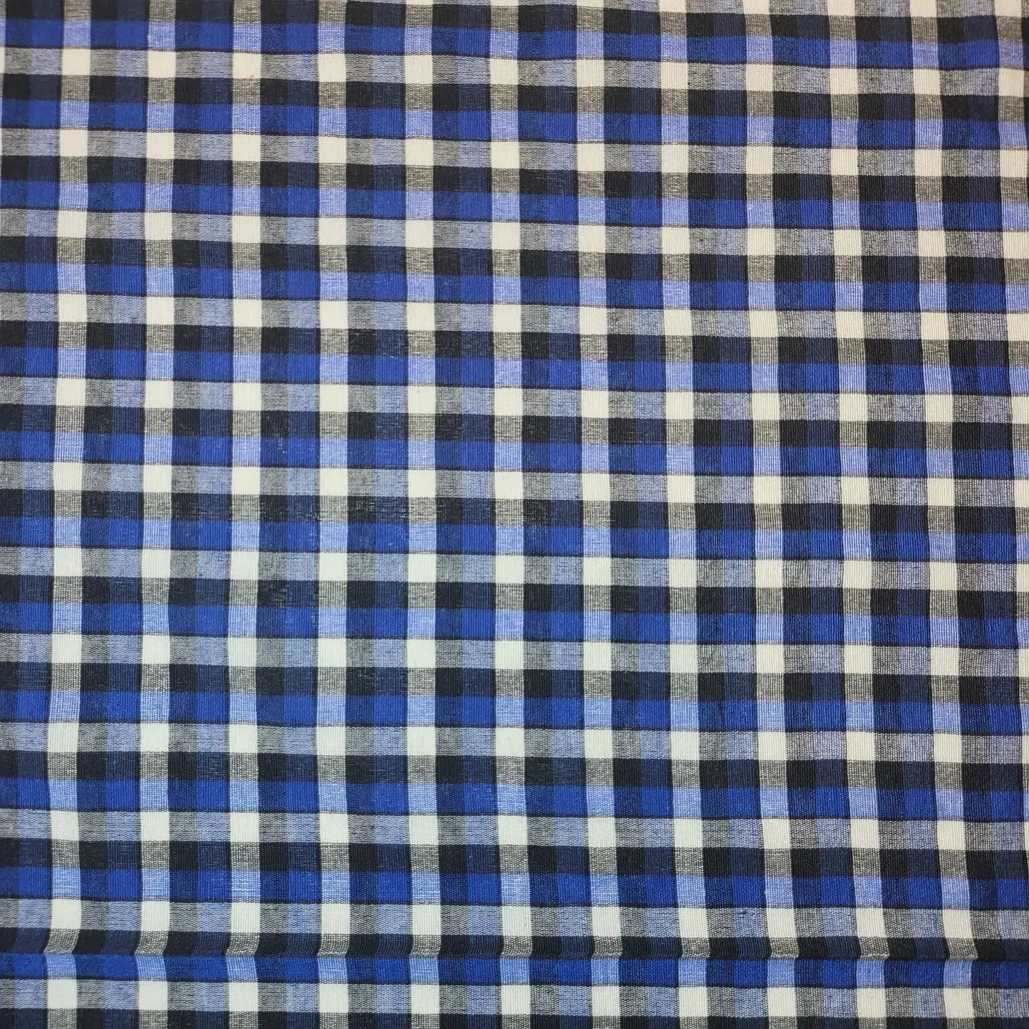 100% Cotton Gingham Woven Fabric | 1/8" Plaid Check 36" (91cm) Wide Dressmaking, Craft & Quilting Material – Sold by the Meter