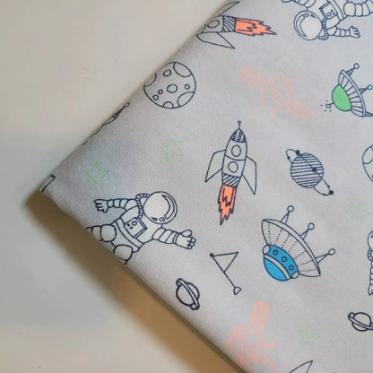 100% Cotton Brushed Flannel Winceyette Fabric | 44" (112cm) Wide Printed Quilting, Sewing & Craft Material – Sold by the Meter