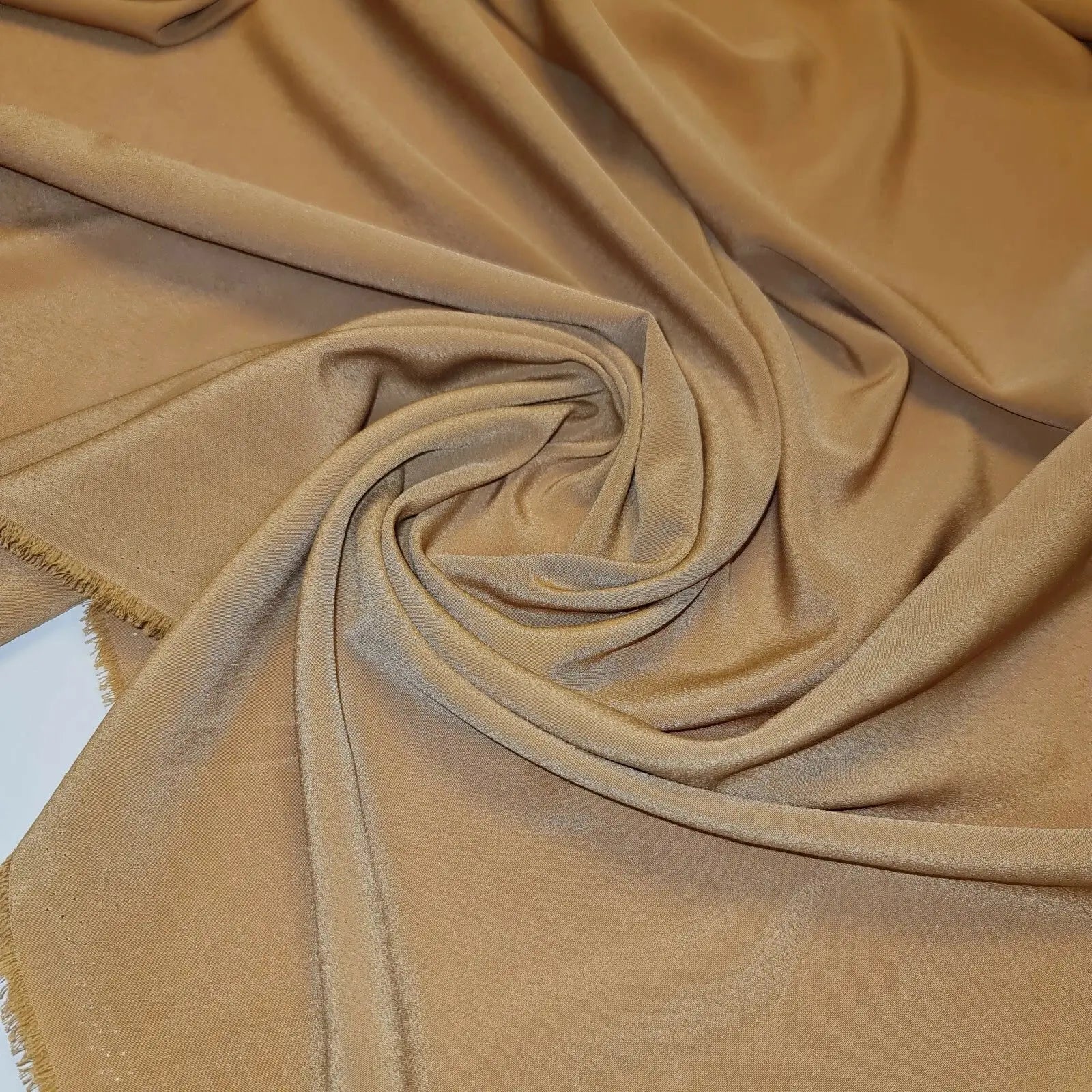 Koshibo Crepe Fabric | 100% Polyester Soft Dressmaking, Drape & Lining Material 44" (112cm) Wide – Sold by the Metre