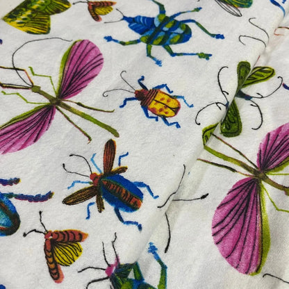 100% Cotton Brushed Flannel Winceyette Fabric | 44" (112cm) Wide Printed Quilting, Sewing & Craft Material – Sold by the Meter