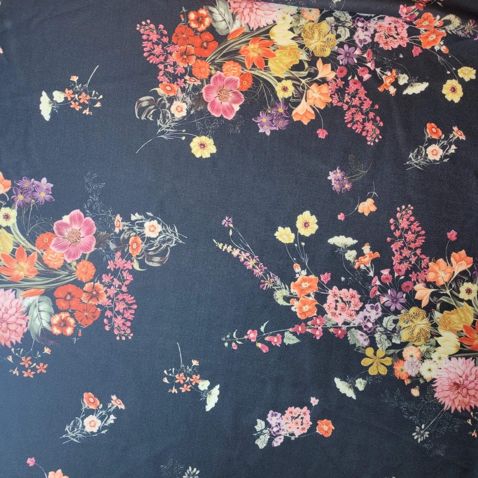 Scuba & Scuba Crepe Jersey Stretch Fabric | Printed Dress & Craft Material – Tartan, Floral, Paisley, Novelty Designs