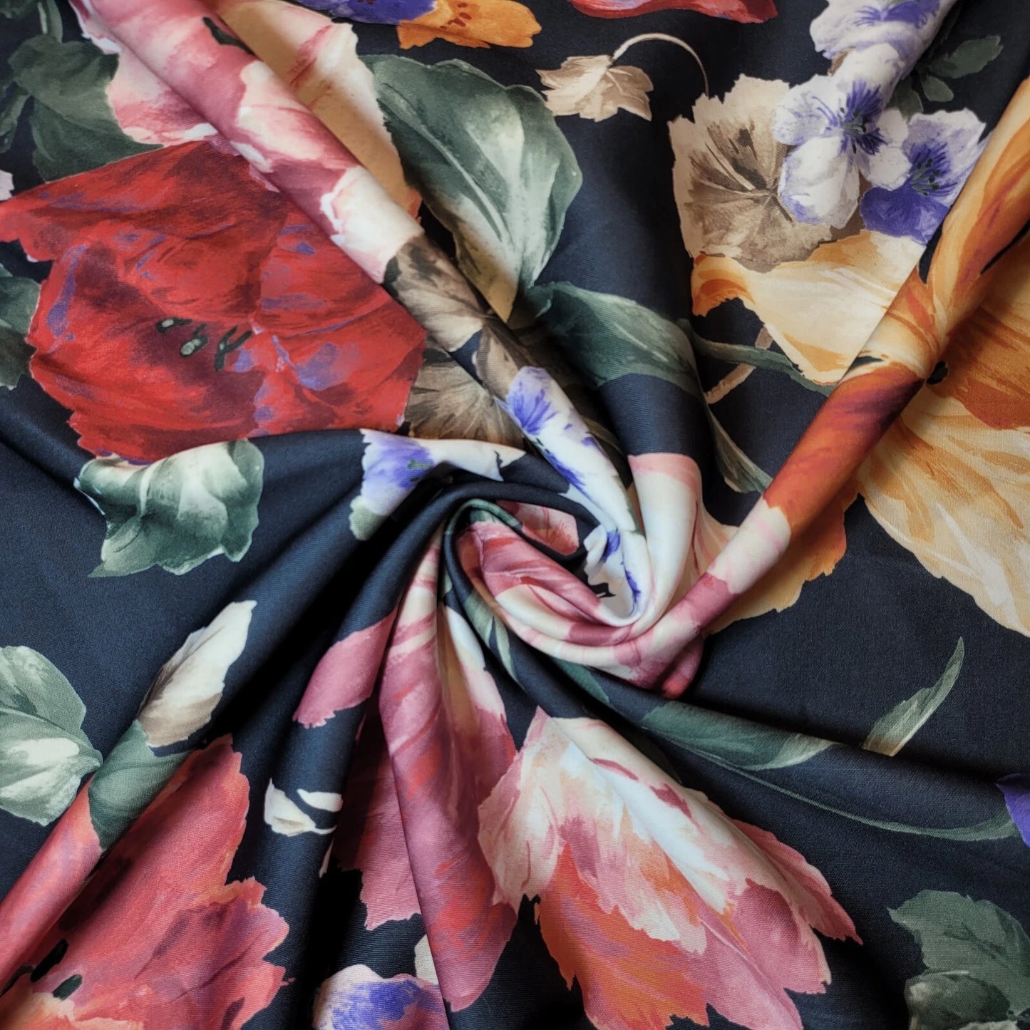 Scuba & Scuba Crepe Jersey Stretch Fabric | Printed Dress & Craft Material – Tartan, Floral, Paisley, Novelty Designs