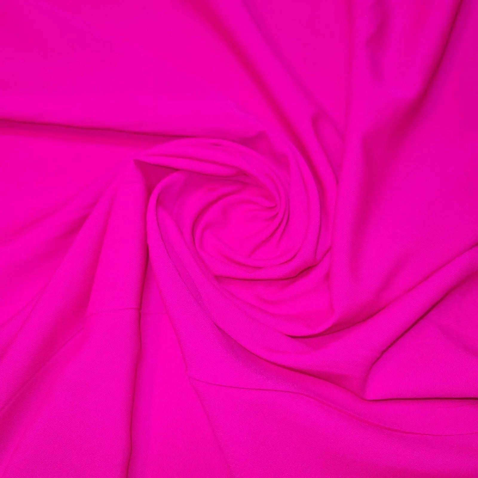Plain American Crepe Powder Touch Polyester Fabric | 44" (112cm) Wide Dressmaking, Craft & Lining Material – Sold by the Metre