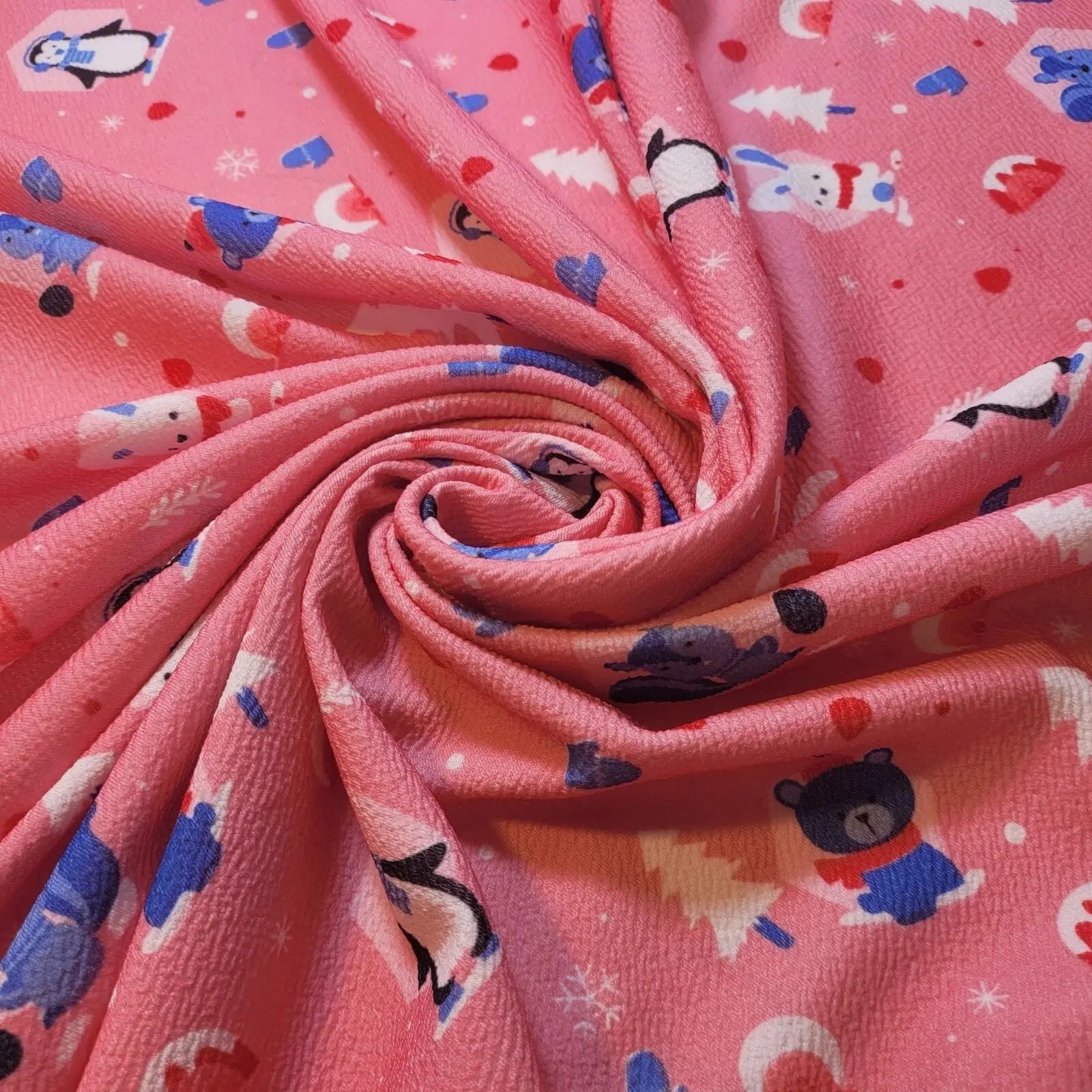 Scuba & Scuba Crepe Jersey Stretch Fabric | Printed Dress & Craft Material – Tartan, Floral, Paisley & Novelty Designs | 58" (147cm) Wide – Sold by the Metre