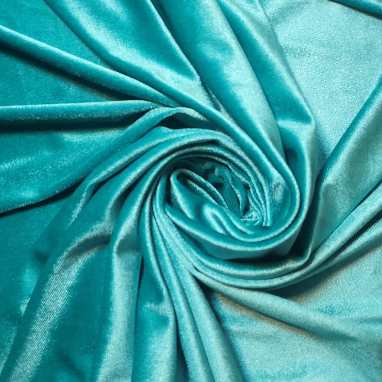 Plain Velvet Fabric – Soft Stretch Velour 147cm (58") Wide by the Metre