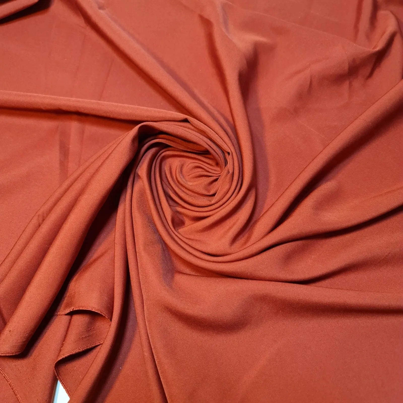 Plain American Crepe Powder Touch Polyester Fabric | 44" (112cm) Wide Dressmaking, Craft & Lining Material – Sold by the Metre