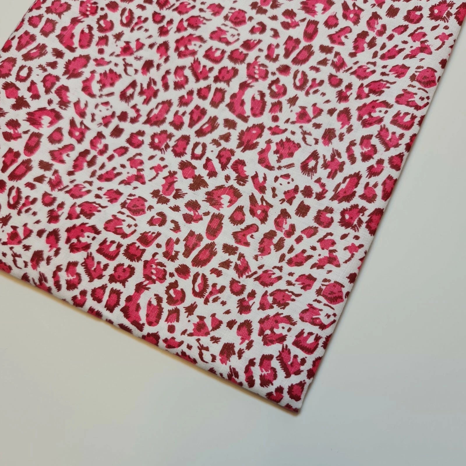 100% Cotton Printed Fabric | Leopard, Ditsy, Vintage, Polka & Rose Floral Designs – 44" (112cm) Wide Soft Dressmaking & Craft Material – Sold by the Metre