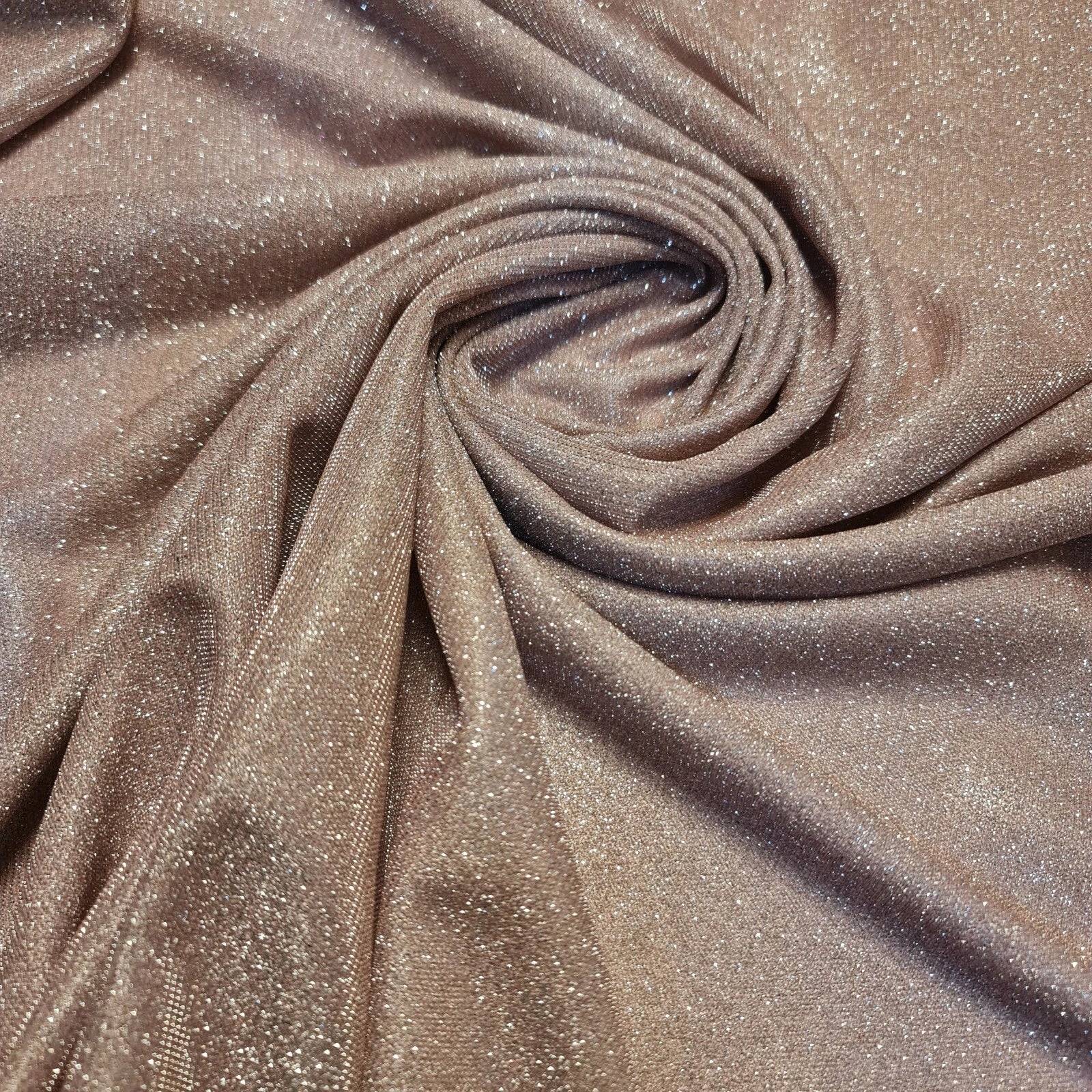 Shimmer Moonlight Stretch Glitter Nylon Fabric | 58