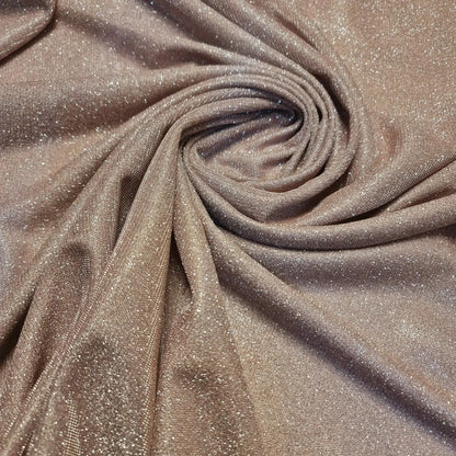 Shimmer Moonlight Stretch Glitter Nylon Fabric | 58" (147cm) Wide Stardust Backdrop, Dress & Craft Material – Sold by the Metre