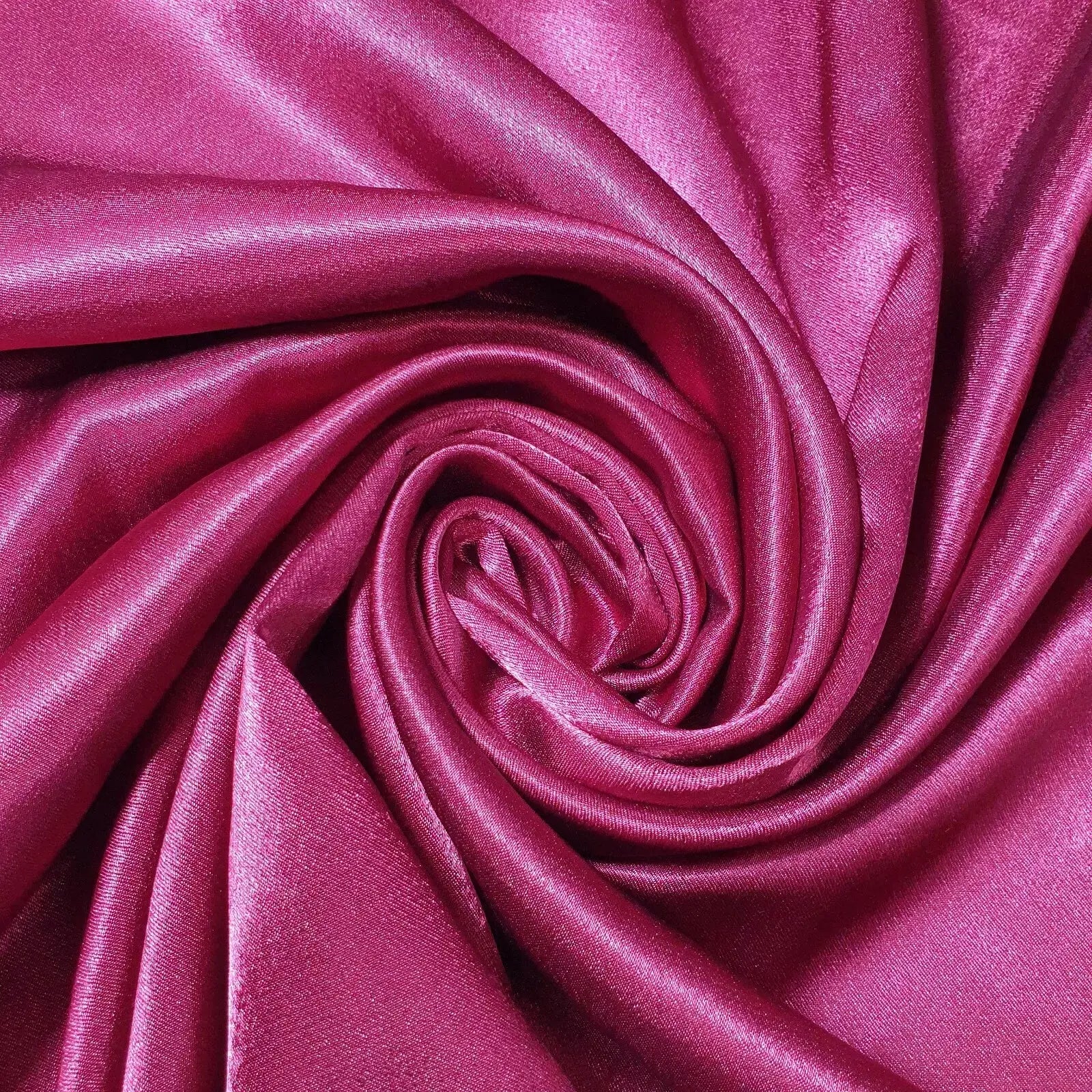 Satin Crepe Back Fabric – Plain 58" (147cm) Wide Silky Bridal & Evening Dress Fabric by the Metre