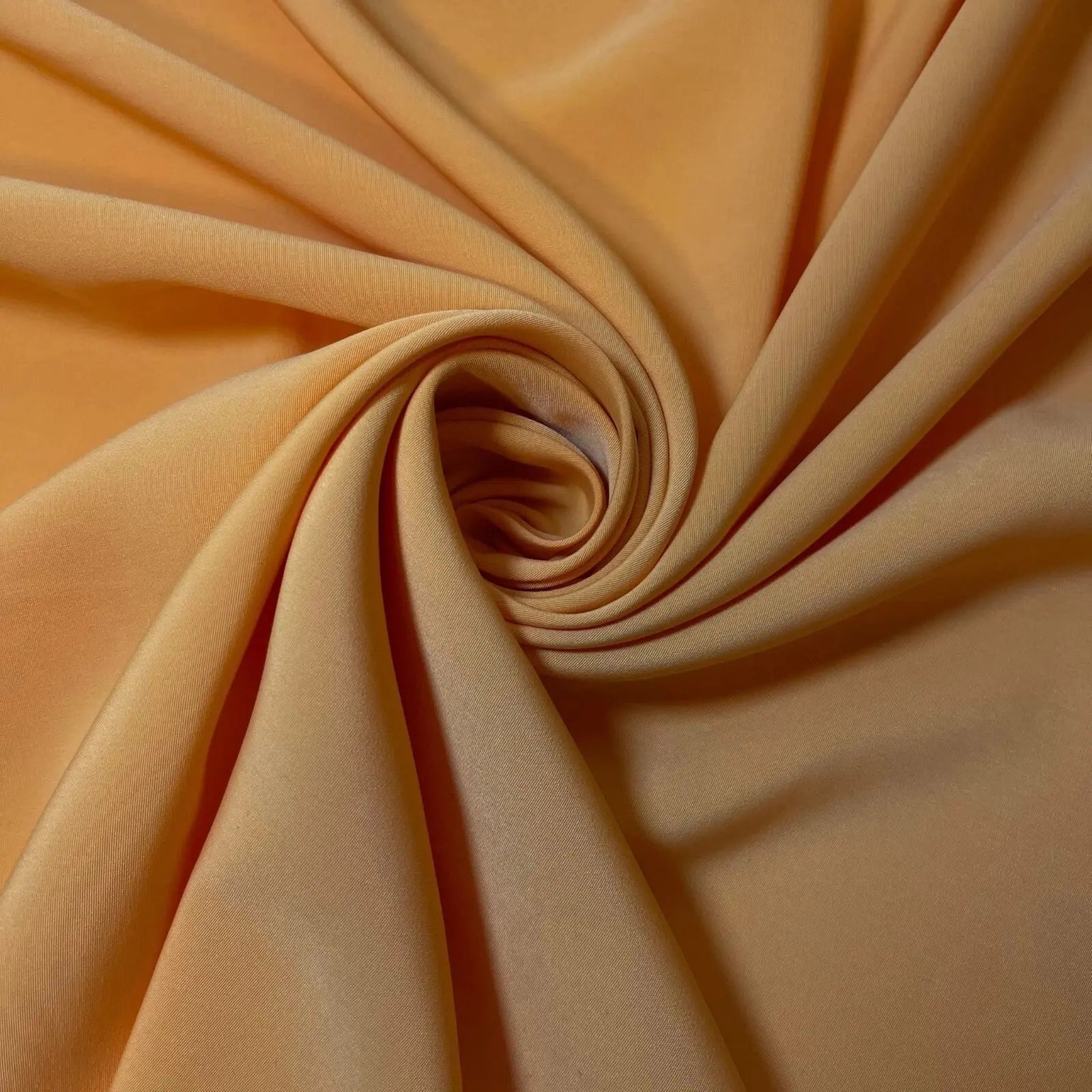 Plain American Crepe Powder Touch Polyester Fabric | 44" (112cm) Wide Dressmaking, Craft & Lining Material – Sold by the Metre