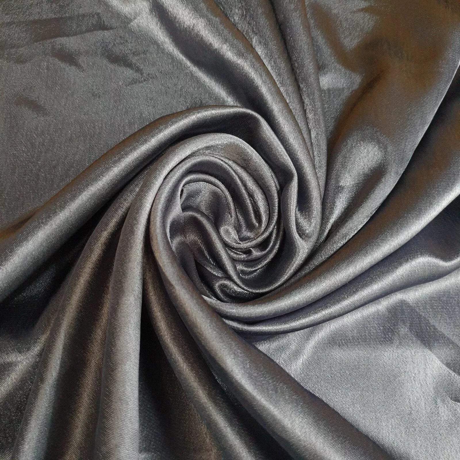 Plain Silky Satin Crepe Back Fabric | 58