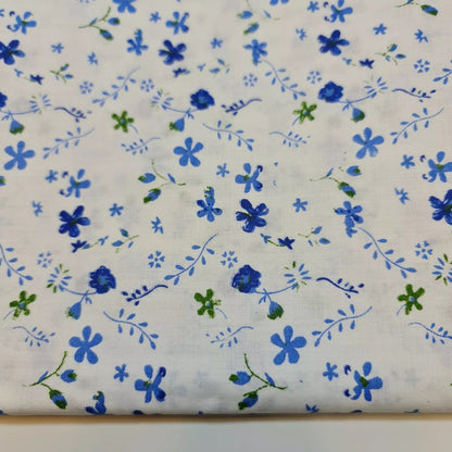 100% Cotton Printed Fabric | Leopard, Ditsy, Vintage, Polka & Rose Floral Designs – 44" (112cm) Wide Soft Dressmaking & Craft Material – Sold by the Metre