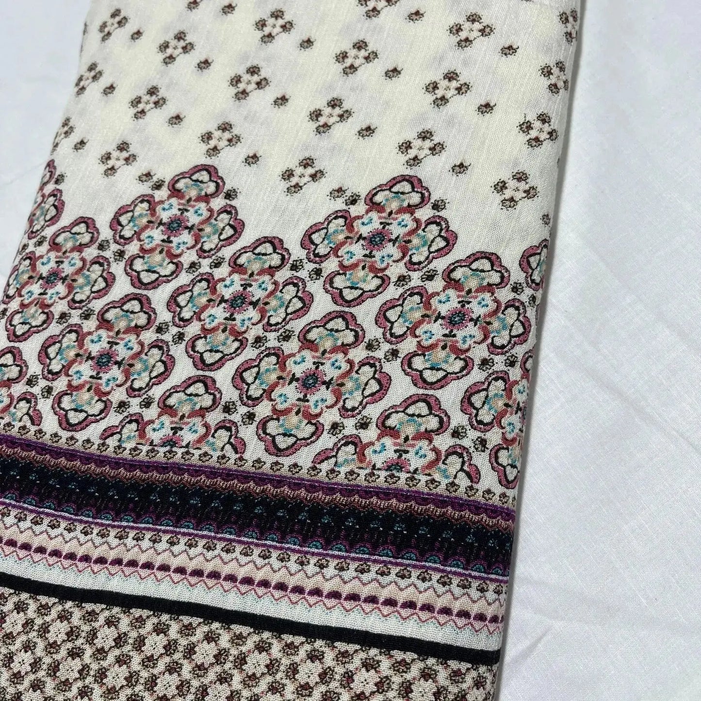 Floral, Animal & Paisley Printed Fabric | 58" (147cm) Wide Georgette, Chiffon & Crepe Dressmaking Material – Sold by the Metre