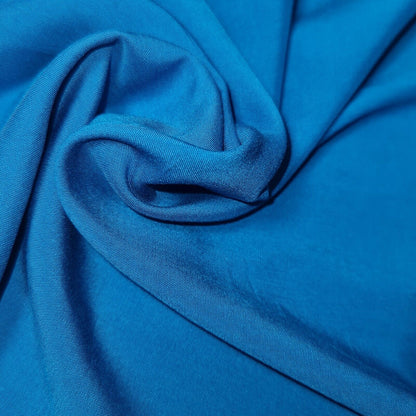 High Quality Poly Viscose Cotton Plain Fabric – 58" Wide Non-Stretch Dressmaking & Craft Material by the Metre