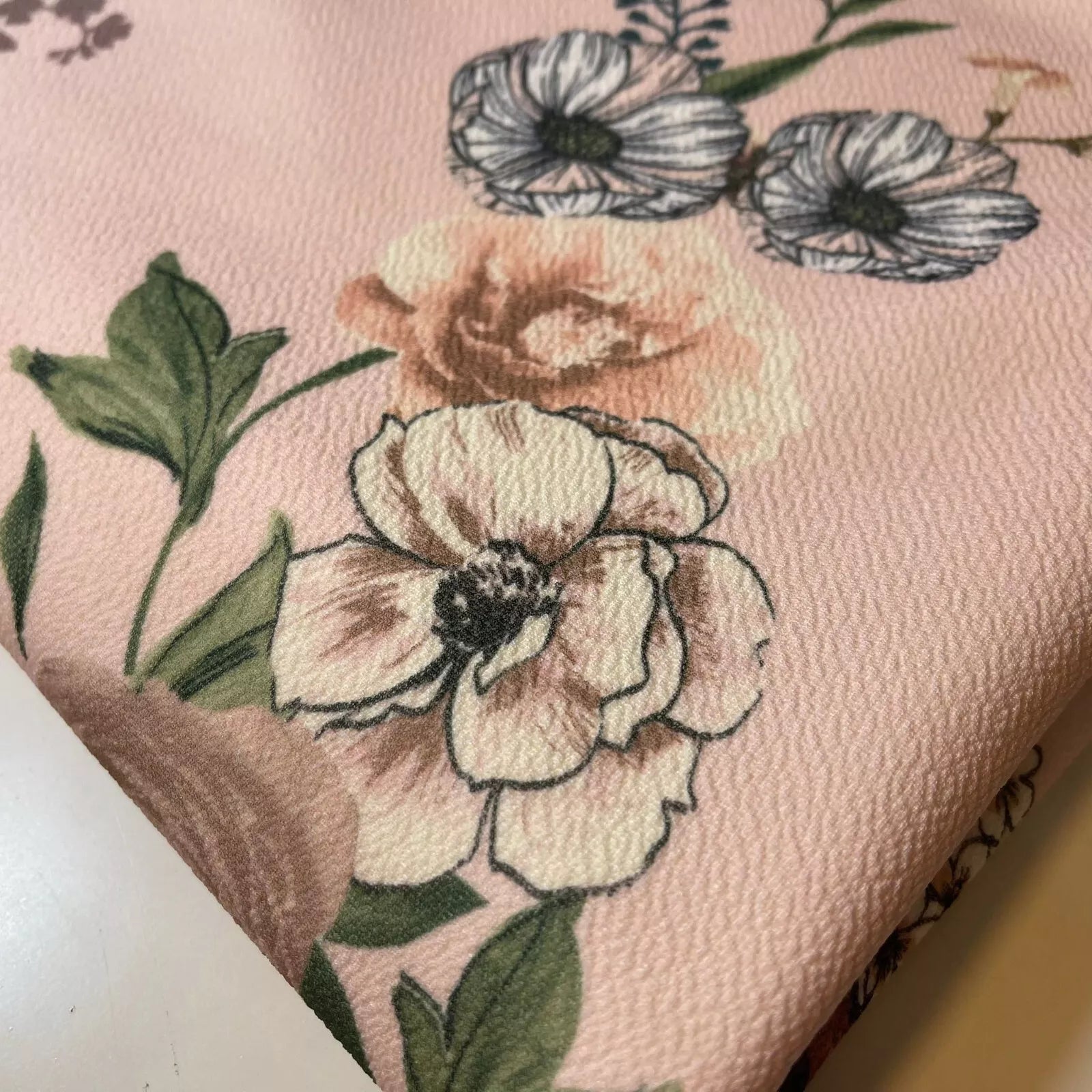 Scuba & Scuba Crepe Jersey Stretch Fabric | Printed Dress & Craft Material – Tartan, Floral, Paisley, Novelty Designs