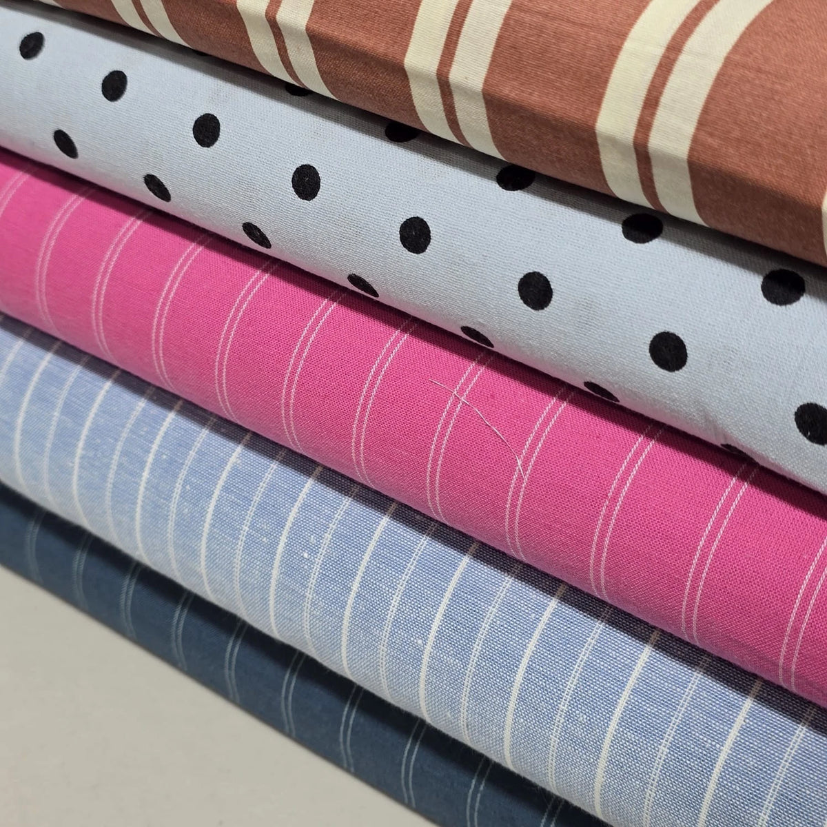 Premium Cotton Linen Blend Fabric – 58" (147cm) Wide by the Metre